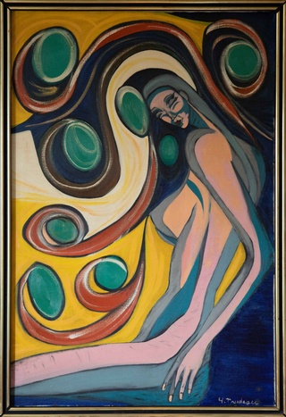 Stunning Colorful Art designed by Yolande Trudeau, an Artist in Montreal, Quebec