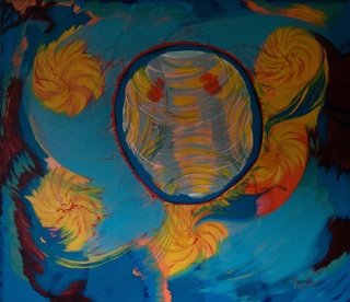 Yolande Trudeau designs Unique Art & Paintings that are a celebration of colour, form and emotion