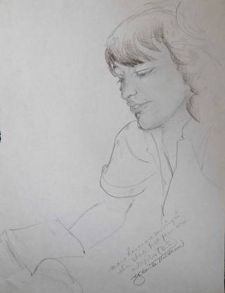 Handcrafted Drawings sketched by Yolande Trudeau in Montreal, QC